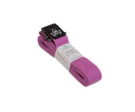 Tranquil Yogi Practice Strap - Metal Buckle, 8 Feet Long! Useful for ...