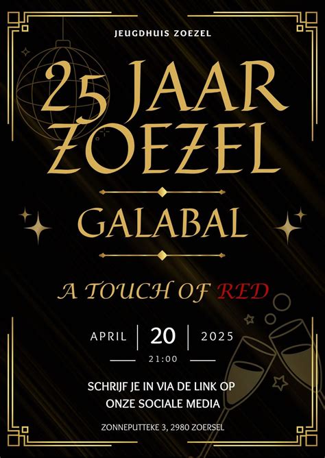 25 Jaar Zoezel - Galabal: A touch of red ?, Zonneputteke 3, Zoersel ...