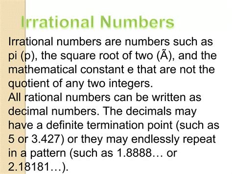 Maths number system | PPTX