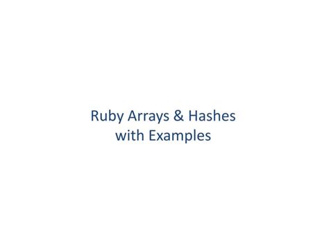 Image result for Ruby Arrays