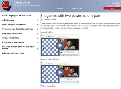 New: ChessBase Magazine #215 - ChessBase India