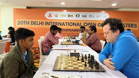 20th Delhi GM Open 2023 R1: A smooth start for the top seeds ...