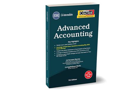 Buy Taxmann's CRACKER for Advanced Accounting (Paper 5 | Advanced ...