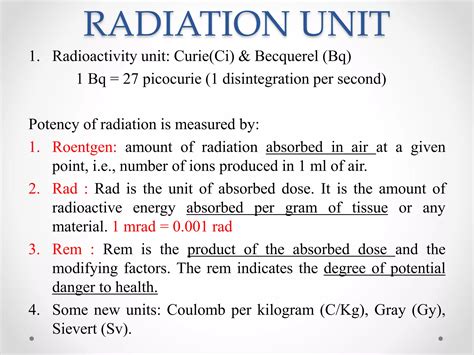 Radiation: Source, Effect & Protection | PPTX