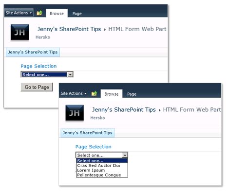 How to Use Form Web Part to Show Data From a List 的图像结果