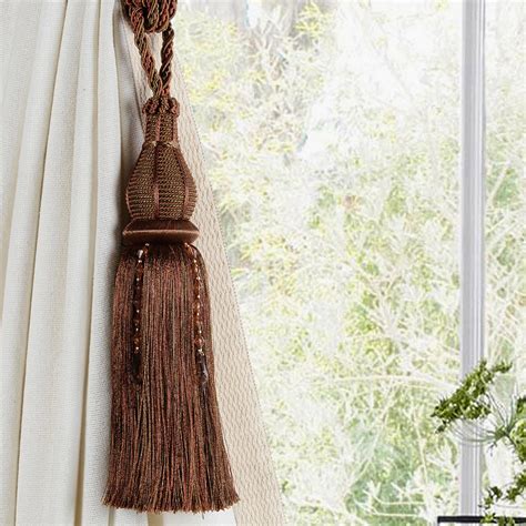 Buy DECO WINDOW Velvet Tassel Curtain Tie Back - 6x22cm from Deco ...