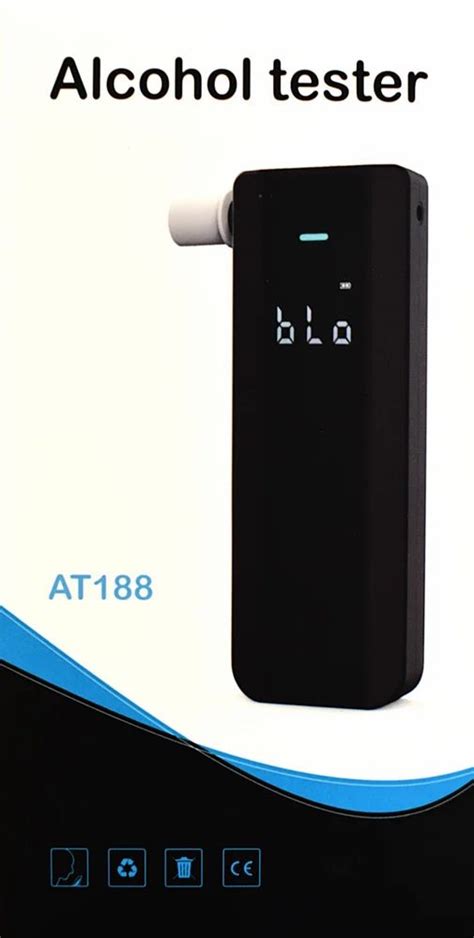 Breath Alcohol Analyzer - AT 188 ALCOHOL BREATH TESTER Trader ...
