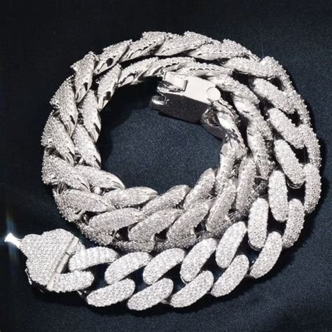 Cuban Link Sterling Silver Chain Chain Manufacturer, Supplier from Surat