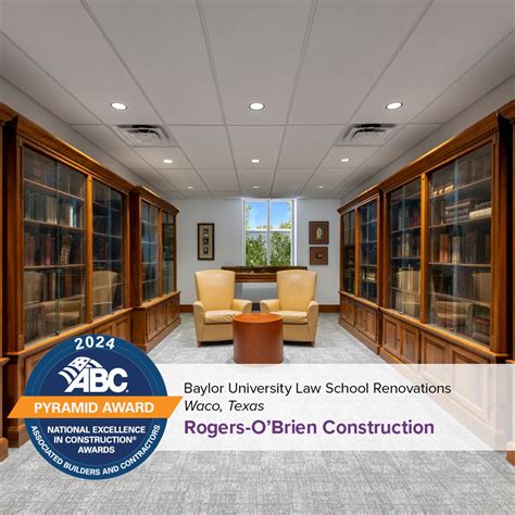 We are thrilled to share that the Baylor Law School Renovation project ...