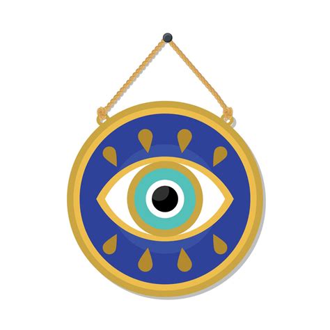 Evil Eye Wooden Wall Hanging – Bhai Please India