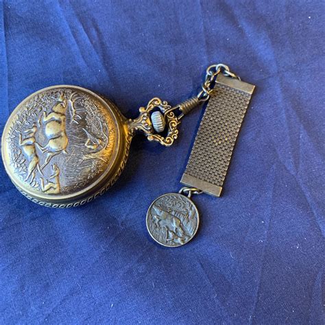 Vintage WESTCLOX Pocket Watch and Fob - Etsy