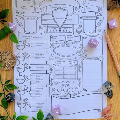 Dnd 5E Downloadable Character Sheet 的图像结果