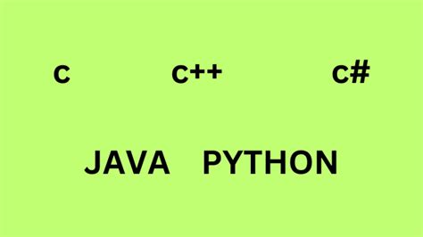 Image result for C C++ Java Python Programming Language