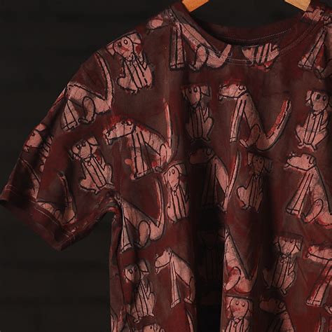 Bindaas Block Art Printed Cotton Round Neck T-shirt