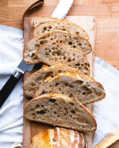 healthy sourdough banana bread
