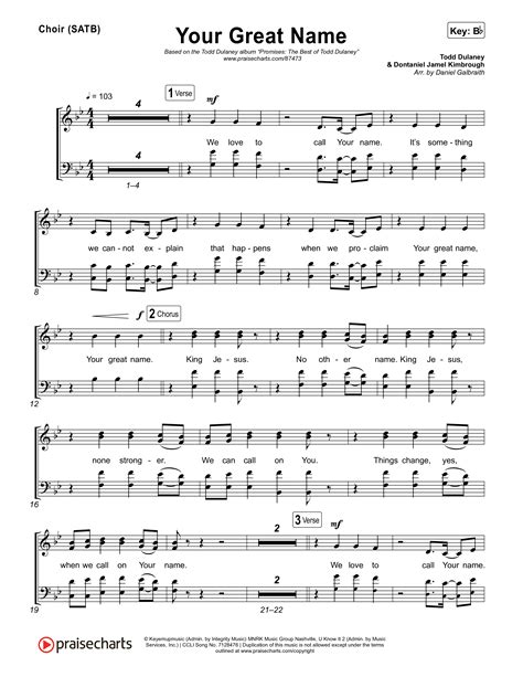 Lyrics Your Great Name