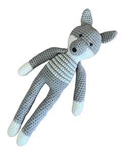 Buy My Yarnery Crochet Cotton Fox Soft Toy for kids/infants/toddlers ...