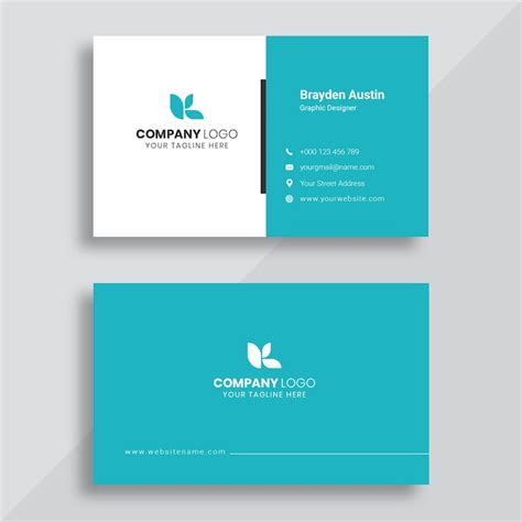 Carte Visite Simple PSD, modèles PSD gratuits de haute qualité à ...