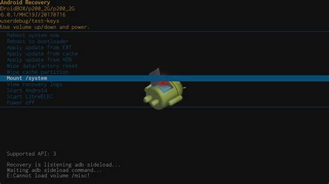 Image result for Zebra Android Recovery Menu