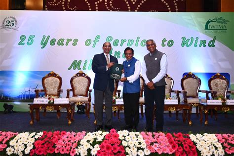 IWTMA Silver Jubilee Celebrations - Indian Wind Turbine Manufacturers ...