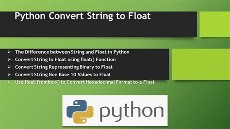 Image result for Convert String to Float Python