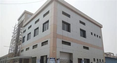 Metallic Finish Aluminium Composite Panel - ER 101 Bright Silver ...