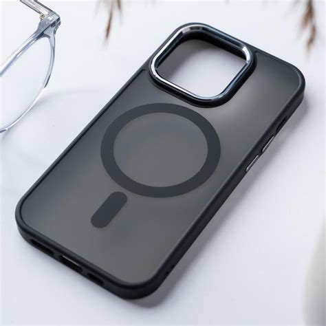 iPhone 14 ProMax Back Cover, Shockproof Frosted Magsafe Case – Aprozone
