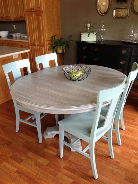Painting A Stained Dining Room Table at Brendan Gates blog