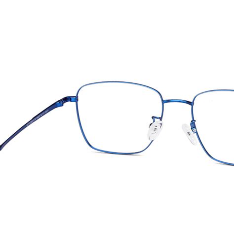 Matte Blue Black Full Rim Square Vincent Chase SG Essentials VC ...