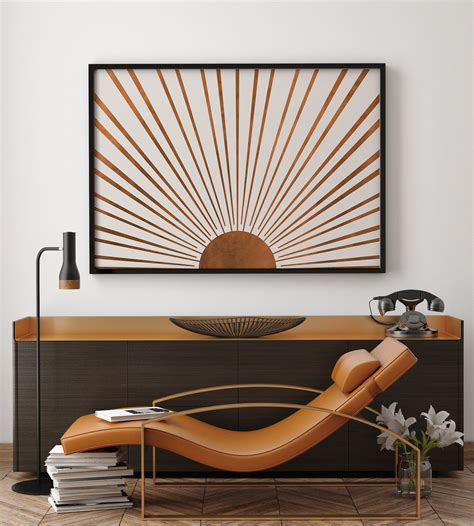Metal Wall Art Mid Century at Noah Brenda blog