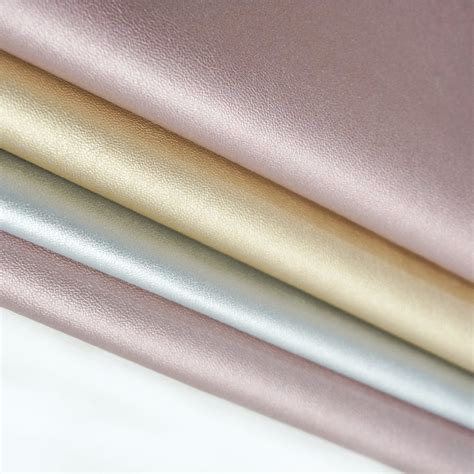 Best Seller Pearly Lustrous Pearlized Shiny PU Synthetic Leather Sheet ...