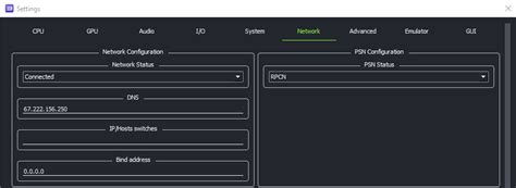 Image result for Dev Network Settings for PS3