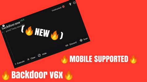 Image result for Backdoor Executor Script