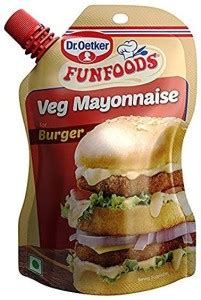 FUNFOODS by Dr. Oetker Veg Mayonnaise Burger 100 Gram Price in India ...