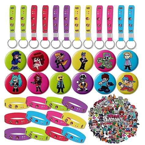 Buy Friday Night Funkin Birthday Party Supplies,86pcs Friday Night ...