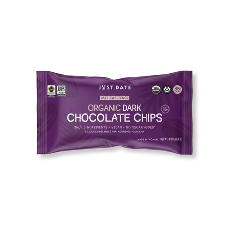 Organic Dark Chocolate Chips | naturally sweet chocolate