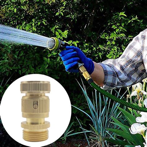 Garden Hose Quick Connect Solid Brass Quick Connec... – Grandado
