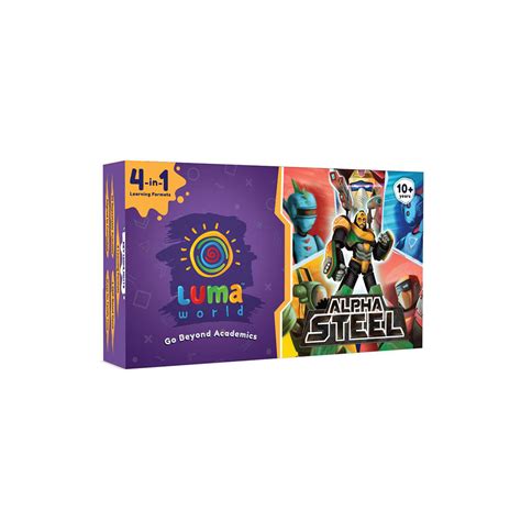 JoGenii - Alpha Steel: All-in-One Educational Activity Kit - Luma World