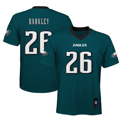 Preschool Saquon Barkley Midnight Green Philadelphia Eagles Replica ...