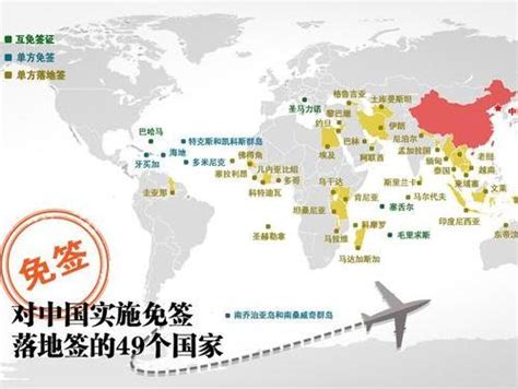 中国已与150个国家缔结互免签证协定