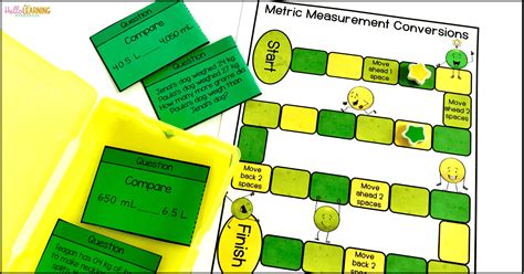20 Hands on Activities to Practice Measurement Conversion - Hello Learning