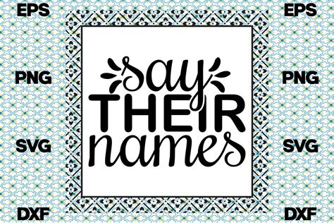 Strong Woman Svg Design, Say Their Names Graphic by HB.Graphics Design · Creative Fabrica
