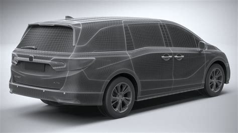 Honda Odyssey 2021 3D Model $129 - .3ds .c4d .fbx .lwo .ma .max .obj - Free3D
