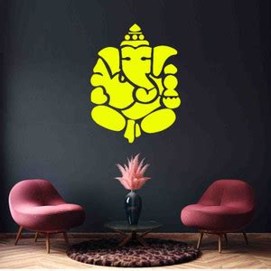 Wall Stencil Pack of 1 (Size:- 16X24 Inch) DEVOTIONAL THEME- Pitaamber ...