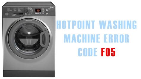 Image result for Hotpoint Washing Machine F06 How to Fix