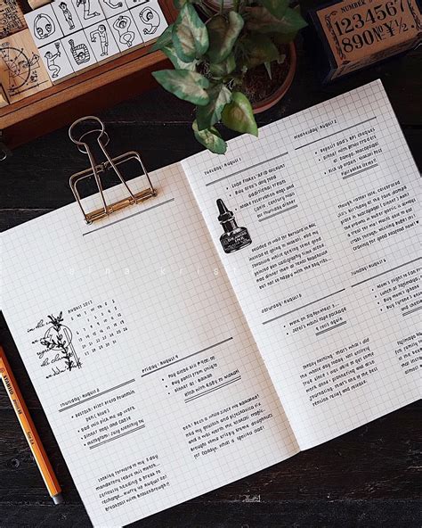 Image result for Bullet Journal Layout