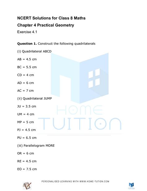 Maths Lesson 4 Class 8 的图像结果