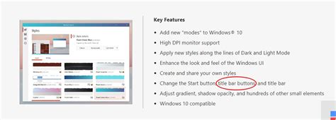Image result for Title Bar Customizer for Installed Programs