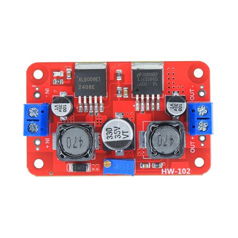 Electronic Spices XL6009 LM2596S DC-DC Step Up Down Boost Buck Voltage ...