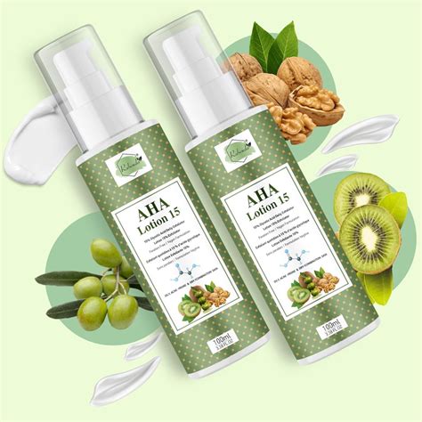 Buy Rabenda AHA 15% Glycolic Acid Body Lotion with Sunflower, Rose ...